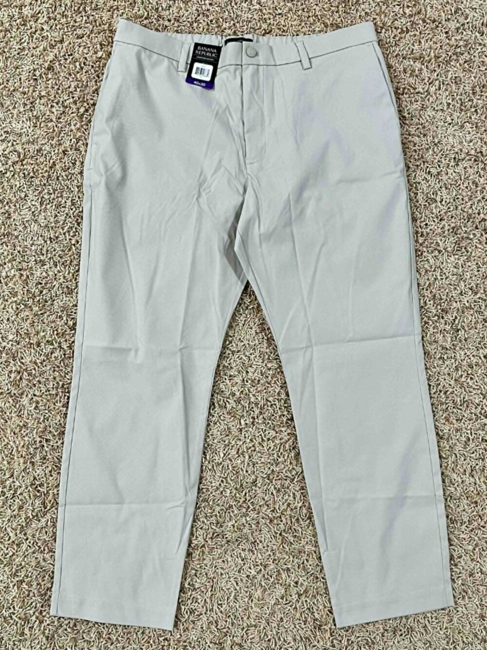 Banana Republic Men's Commuter Pants Beige, Size 40x30 (New)